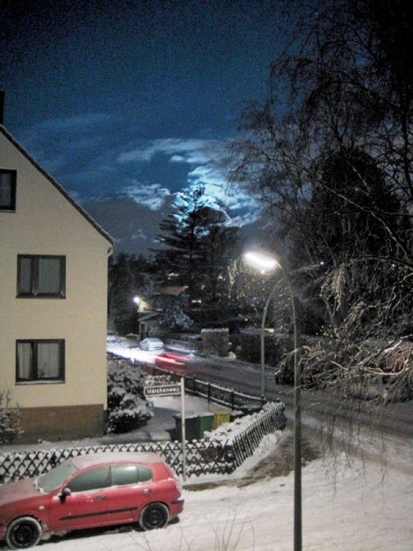 Mond am Wintermorgen<br>(Foto: 001)